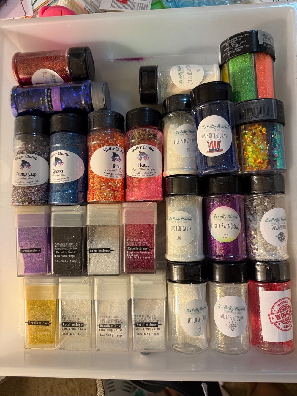 Mixed Craft Glitter Bundle - Multi Color Assortment